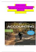 Solution Manual for Financial Accounting Tools For Business Decision Making&comma; 10th Edition&comma; Paul D&period; Kimmel&comma; Jerry J&period; Weygandt &vert; Verified Chapters 1 - 13 &vert; Complete Newest Version