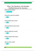 7Brew Test Questions with Detailed  Verified Answers for Accuracy