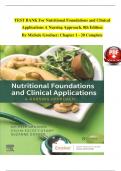 Test Bank Nutritional Foundations and Clinical Applications A Nursing Approach 8th Edition by Michele Grodner&comma; Sylvia EscottStump&comma; Suzanne Dorner&vert;1-20 Chapter