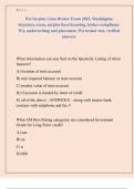 WA Surplus Lines Broker Exam 2025&comma; Washington  insurance exam&comma; surplus lines licensing&comma; broker compliance  WA&comma; underwriting and placement&comma; WA broker test&comma; verified  answers