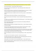 eSponsorship Application and Training Pre Assessment Exam Questions and Answers Graded A&plus;