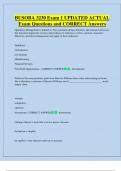 BUSOBA Bundled Exam Questions WITH  CORRECT Answers