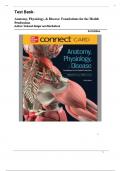 Test Bank- Anatomy&comma; Physiology&comma; & Disease&colon; Foundations for the Health Professions&comma; 3rd Edition &lpar; Deborah Roiger&comma; 2024&rpar; All Chapters 1-16 &vert;&vert; Latest Edition