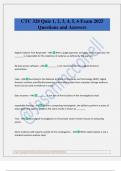 CTC 328 Quiz 1&comma; 2&comma; 3&comma; 4&comma; 5&comma; 6 Exam 2025 Questions and Answers