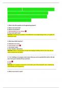 CSE 110 Final EXAM NEW VERSION LATEST  UPDATE 2025-2026 WITH ACCURATE  ANSWERS GUARANTEED PASS BEST STUDYING MATERIAL  
