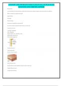 ANATOMY AND PHYSIOLOGY HESI A2 EXAM 2025 &lpar;ACTUAL EXAM&rpar; QUESTIONS AND VERIFIED ANSWERS