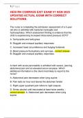 HESI RN COMPASS EXIT EXAM V1 NGN 2025  UPDATED ACTUAL EXAM WITH CORRECT  SOLUTIONS&period;