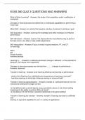EXSS 380 FINAL EXAM QUESTIONS & ANSWERS