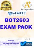 BOT2603 LATEST EXAM PACK 2025 &lbrace;DETAILED QUESTIONS AND ANSWERS&rcub;