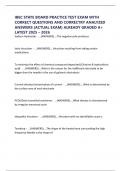 IBEC STATE BOARD PRACTICE TEST EXAM WITH CORRECT QUESTIONS AND CORRECTRY ANALYZED ANSWERS &lpar;ACTUAL EXAM&rpar; ALREADY GRADED A&plus; LATEST 2025 &ndash; 2026