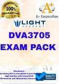 DVA3705 LATEST EXAM PACK 2025 &lbrace;DETAILED QUESTIONS AND ANSWERS&rcub;
