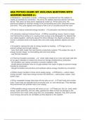 AQA PHYSICS EXAMS SET 2025&sol;2026 QUESTIONS WITH ANSWERS MARKED A&plus;