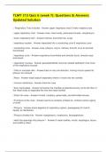 TLMT 313 Quiz 6 &lpar;week 7&rpar;&colon; Questions & Answers&colon; Updated Solution