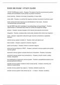 EXSS 380 EXAM 1 STUDY GUIDE
