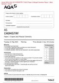  Actual 2024 AQA AS CHEMISTRY 7404&sol;2 Paper 2 Merged Question Paper &plus; Mark  Scheme &plus; Insert  Actual 2024 AQA AS CHEMISTRY 7404&sol;2 Paper 2 Organic and Physical Chemistry Merged  Question Paper &plus; Mark Scheme &plus; Insert 