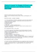 Cherry & Jacob 7e Chapter 22 Exam with Multiple Choices and Verified Answers 2025-2026&period;