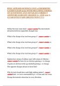 BTEC APPLIED SCIENCE UNIT 1 CHEMISTRY LATEST EXAM 2025 WITH MULTIPLE CHOICE OF QUESTIONS AND DETAILED CORRECT ANSWERS ALREADY GRADED A&plus; AND 100 &percnt; GUARANTEE PASS &lpar;BRAND NEW&excl;&excl;&excl;&excl;&excl;&excl;&rpar;