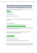 Med-Surg HESI V2 Exam 2025&ndash;2026 &ndash; Real Exam Questions and Verified Correct Answers &ndash; Comprehensive Clinical Review