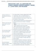 NM704 EXAM 3 2025 &vert; ALL QUESTIONS AND  CORRECT ANSWERS &lpar;VERIFIED ANSWERS&rpar; &vert; GRADED  A&plus; &vert; LATEST EXAM &vert; JUST RELEASED 