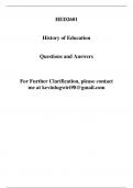 History of Education