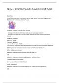 NR667 Chamberlain CEA week 8 exit exam questions with actual answers &lbrace;100&percnt; correct&rcub; rated a&plus; 100&percnt; distinction guarantee&period;