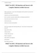 SMQT Test 2025 150 Questions and Answers with Complete Solutions &lpar;verified Answers&rpar;