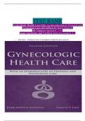 TEST BANK Gynecologic Health Care&colon;With An Introduction to Prenatal and Postpartum Care&comma;4th Edition by Kerri Durnell&comma; All Chapters Included 1-35&comma; Exam Questions and Verified Answers&comma;Graded A&plus;&period;