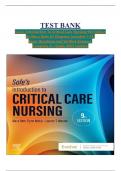 TEST BANK Sole&rsquo;s Introduction To Critical Care Nursing 9th Edition By Mary Beth&comma;All Chapters Included 1-21&vert; Exam Questions and Verified Answers&comma; Complete A&plus; Guide 2025 Update&period;