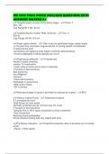 EEE 4653 FINAL PAPER 2025&sol;2026 QUESTIONS WITH ANSWERS MARKED A&plus;