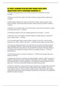 FL POST LICENSE EVALUATION EXAM 2025&sol;2026 QUESTIONS WITH ANSWERS MARKED A&plus;
