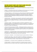 FULTON COUNTY BODY ART STUDY GUIDE 2025&sol;2026 QUESTIONS WITH ANSWERS MARKED A&plus;