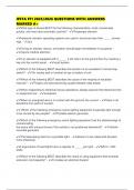 IFSTA FF1 2025&sol;2026 QUESTIONS WITH ANSWERS MARKED A&plus;