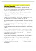 IFSTA FF1 EXAM SCRIPT 2025&sol;2026 QUESTIONS WITH ANSWERS MARKED A&plus;