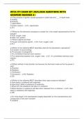 IFSTA FF1 EXAM SET 2025&sol;2026 QUESTIONS WITH ANSWERS MARKED A&plus;