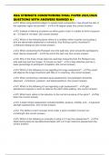 ISSA STRENGTH CONDITIONING FINAL PAPER 2025&sol;2026 QUESTIONS WITH ANSWERS MARKED A&plus;