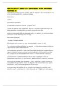 KENTUCKY UST 2025&sol;2026 QUESTIONS WITH ANSWERS MARKED A&plus;