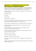 KENTUCKY UST COMPREHENSIVE EXAM 2025&sol;2026 QUESTIONS WITH ANSWERS MARKED A&plus;
