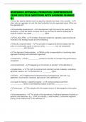 MCKISSOCK APPRAISAL PRINCIPLES COMPREHENSIVE EXAM 2025&sol;2026 QUESTIONS WITH ANSWERS MARKED A&plus;