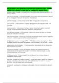MCKISSOCK APPRAISAL PRINCIPLES EVALUATION EXAM 2025&sol;2026 QUESTIONS WITH ANSWERS MARKED A&plus;