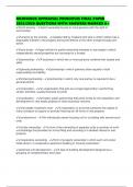 MCKISSOCK APPRAISAL PRINCIPLES FINAL PAPER 2025&sol;2026 QUESTIONS WITH ANSWERS MARKED A&plus;