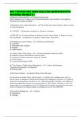 OPS 1 EVALUATION EXAM 2025&sol;2026 QUESTIONS WITH ANSWERS MARKED A&plus;