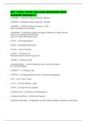 OPS 1 FINAL PAPER 2025&sol;2026 QUESTIONS WITH ANSWERS MARKED A&plus;