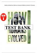 How Humans Evolved &ndash; Test Bank &vert; Boyd 10th Edition &vert; Complete MCQ Resource &lpar;Chapters 1&ndash;16&rpar;