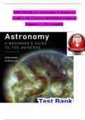 TEST BANK For Astronomy A Beginners Guide to the Universe&comma; 8th Edition by Chaisson&comma; All Chapters 1 to 18 complete Verified editon