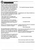 RELIAS RN MEDICAL SURGICAL TELEMETRY EXAM 2025 NEWEST ACTUAL EXAM COMPLETE 400 QUESTIONS AND CORRECT DETAILED ANSWERS &lpar;VERIFIED ANSWERS&rpar; &vert;ALREADY GRADED A&plus; &sol;&sol;BRAND NEW&excl;&excl;