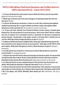  PHTLS 10th Edition Final Exam &ndash; Verified Questions and Answers &vert; Latest 2025&sol;2026 Material with 100&percnt; Guaranteed Pass