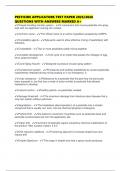 PESTICIDE APPLICATORS TEST PAPER 2025&sol;2026 QUESTIONS WITH ANSWERS MARKED A&plus;