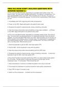YMCA BLS EXAM SCRIPT 2025&sol;2026 QUESTIONS WITH ANSWERS MARKED A&plus;