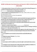 RAMP Certification Exam &vert; Questions and Answers &ndash; 100&percnt; Verified and Latest &lpar;2025&sol;2026&rpar;