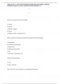 NURS 275 Exam 1 2025 UPDATE&sol;PRACTICE QUESTIONS AND CORRECT VERIFIED ANSWERS&lpar;complete solutions&rpar; ASSURED SUCCESS&sol;GRADED A&plus;&excl;&excl;&excl;